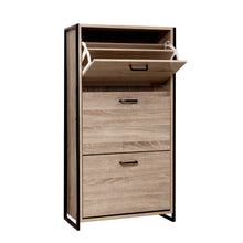 Load image into Gallery viewer, 24 Pairs Metal Frame Shoe Cabinet
