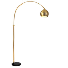 Load image into Gallery viewer, Modern Free Standing Height Adjustable Marble Base LED Floor Lamp
