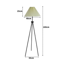 Load image into Gallery viewer, Modern Free Standing Classic Linen Fabric LED Floor Lamp
