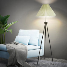 Load image into Gallery viewer, Modern Free Standing Classic Linen Fabric LED Floor Lamp
