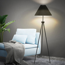 Load image into Gallery viewer, Modern Free Standing Classic Linen Fabric LED Floor Lamp
