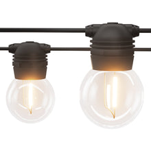 Load image into Gallery viewer, Jingle Jollys 17m Solar Festoon Lights Outdoor LED String Light Christmas 2 Pack
