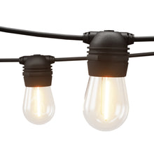 Load image into Gallery viewer, Jingle Jollys 17m Solar Festoon Lights Outdoor LED String Light Party 2 Pack

