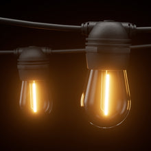 Load image into Gallery viewer, Jingle Jollys 17m Solar Festoon Lights Outdoor LED String Light Party 2 Pack

