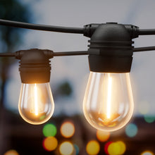 Load image into Gallery viewer, Jingle Jollys 17m Solar Festoon Lights Outdoor LED String Light Party 2 Pack
