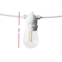 Load image into Gallery viewer, Jingle Jollys 68M LED Festoon Light Outdoor String Light Christmas Wedding Party
