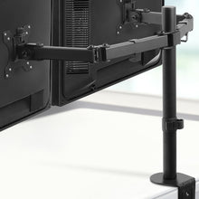 Load image into Gallery viewer, Magic Monitor Arm Mount Dual 32&quot; Black

