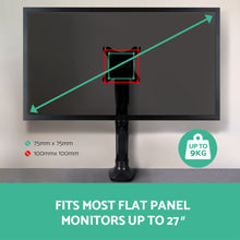 Load image into Gallery viewer, Magic Monitor Arm Mount Single Gas Black
