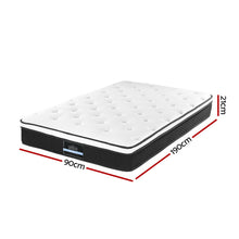 Load image into Gallery viewer, Giselle Bedding Bonita Euro Top Bonnell Spring Mattress 21cm Thick – Single
