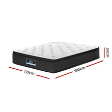 Load image into Gallery viewer, Giselle Bedding Eve Euro Top Pocket Spring Mattress 34cm Thick – Double
