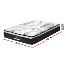 Load image into Gallery viewer, Euro Spring Foam Mattress - Single Size 5.0/ Medium Firmness
