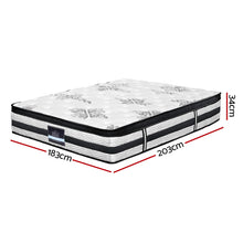 Load image into Gallery viewer, Giselle Bedding Algarve Euro Top Pocket Spring Mattress 34cm Thick – King
