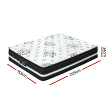 Load image into Gallery viewer, Giselle Bedding Donegal Euro Top Cool Gel Pocket Spring Mattress 34cm Thick – Queen
