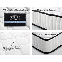 Load image into Gallery viewer, Giselle Bedding Peyton Pocket Spring Mattress 21cm Thick – Queen
