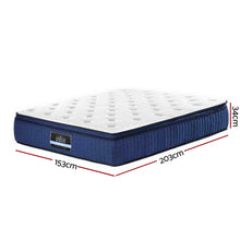 Load image into Gallery viewer, Giselle Bedding Franky Euro Top Cool Gel Pocket Spring Mattress 34cm Thick – Queen

