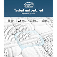 Load image into Gallery viewer, 36CM 7 Zone Euro Top Pocket Spring Mattress - Single Medium firm (Top 6.0/Bottom 7.5)
