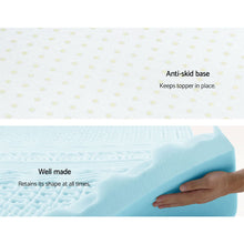 Load image into Gallery viewer, Giselle Bedding 11-zone Memory Foam Mattress Topper 8cm - Queen
