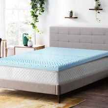Load image into Gallery viewer, Giselle Bedding 11-zone Memory Foam Mattress Topper 8cm - Queen
