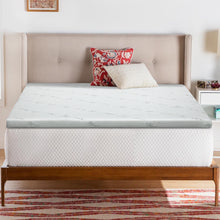 Load image into Gallery viewer, Giselle Bedding Cool Gel Memory Foam Mattress Topper w/Bamboo Cover 5cm - Double
