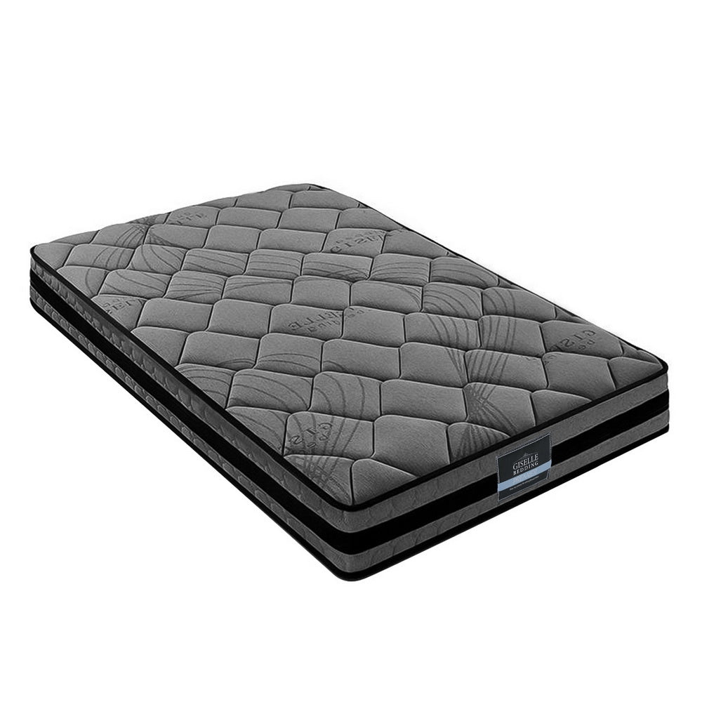 22cm Foam Pocket Spring Mattress - Single Size Medium firm (6.0)