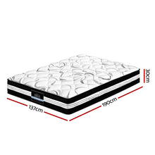 Load image into Gallery viewer, Giselle Bedding Mykonos Euro Top Pocket Spring Mattress 30cm Thick – Double
