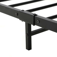 Load image into Gallery viewer, Artiss Metal Bed Frame Double Size Mattress Base Platform Foundation Black Dane
