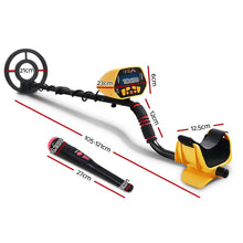Load image into Gallery viewer, Metal Detector 180MM Deep Sensitive Waterproof Pinpointer Treasure Hunter Yellow
