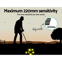 Load image into Gallery viewer, Metal Detector 220MM Deep Sensitive Waterproof Pinpointer Treasure Hunter Shovel
