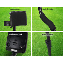 Load image into Gallery viewer, LED Metal Detector with Headphones - Black
