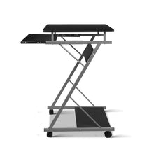 Load image into Gallery viewer, Metal Pull Out Table Desk - Black
