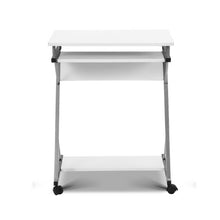 Load image into Gallery viewer, Metal Pull Out Table Desk - White

