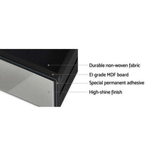 Load image into Gallery viewer, Mirrored Bedside Table - Mirrored Grey 1 PC
