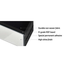 Load image into Gallery viewer, Mirrored Bedside Table - Presia Silver 1 PC
