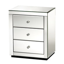Load image into Gallery viewer, Artiss Set of 2 Bedside Tables Drawers Mirrored Side End Table Cabinet Nightstand

