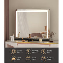 Load image into Gallery viewer, Embellir Makeup Mirror With Light Hollywood Vanity LED Tabletop Mirrors 50X60CM
