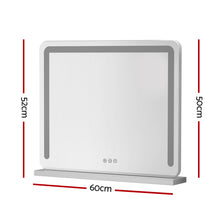 Load image into Gallery viewer, Embellir Makeup Mirror With Light Hollywood Vanity LED Mirrors White 50X60CM
