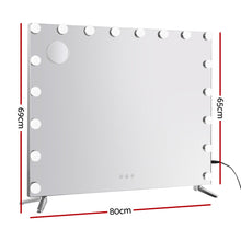 Load image into Gallery viewer, Embellir Bluetooth Makeup Mirror with Light Hollywood LED Wall Mounted Cosmetic

