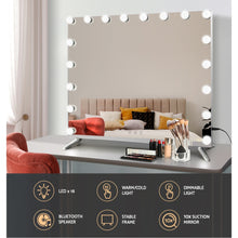 Load image into Gallery viewer, Embellir Bluetooth Makeup Mirror with Light Hollywood LED Wall Mounted Cosmetic
