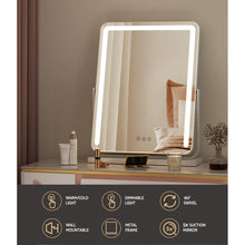 Load image into Gallery viewer, Embellir Makeup Mirror with Lights Hollywood Vanity LED Mirrors White 40X50CM
