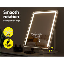 Load image into Gallery viewer, Embellir Makeup Mirror with Lights Hollywood Vanity LED Mirrors White 40X50CM
