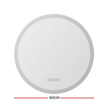 Load image into Gallery viewer, Embellir Bluetooth LED Wall Mirror With Light 60CM Bathroom Decor Round Mirrors
