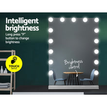 Load image into Gallery viewer, Embellir Hollywood Makeup Mirror With Light 15 LED Bulbs Lighted Frameless
