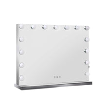 Load image into Gallery viewer, Embellir Hollywood Frameless Makeup Mirror With 15 LED Lighted Vanity Beauty 58cm x 46cm
