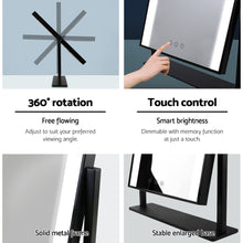 Load image into Gallery viewer, Embellir Hollywood Makeup Mirror With Light LED Strip Standing Tabletop Vanity
