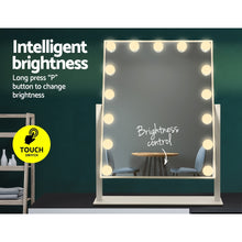 Load image into Gallery viewer, Embellir Hollywood Makeup Mirror with 15 Dimmable Bulb Lighted Dressing Mirror
