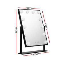 Load image into Gallery viewer, Embellir LED Standing Makeup Mirror - Black
