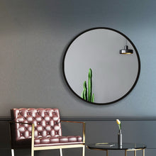 Load image into Gallery viewer, 50cm Makeup Bathroom Frameless Round Wall Mirror
