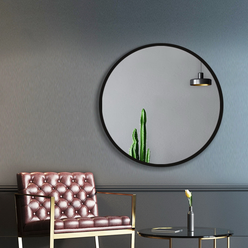 50cm Makeup Bathroom Frameless Round Wall Mirror