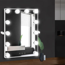 Load image into Gallery viewer, Hollywood Wall mirror Makeup Mirror With Light Vanity 12 LED Bulbs
