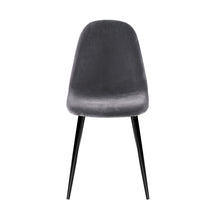 Load image into Gallery viewer, 4 X Artiss Dining Chairs Dark Grey
